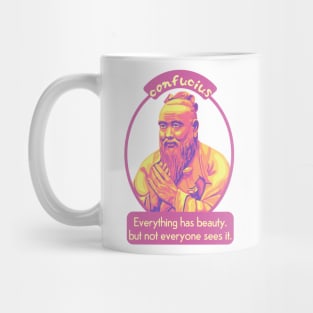 Confucius Portrait and Quote Mug